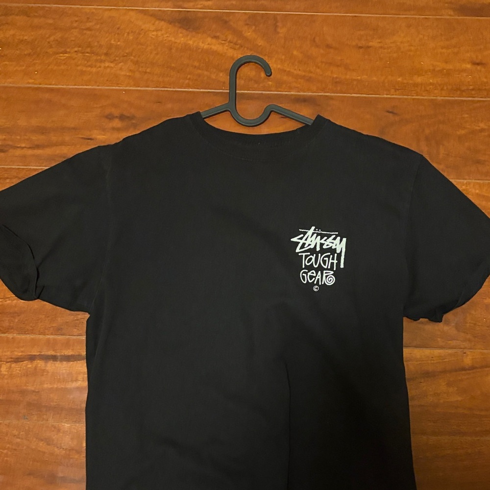 Stussy Black Tough Gear Tee
